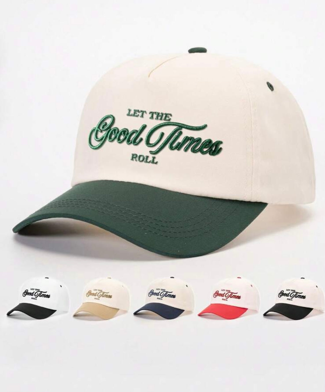 “Let The Good Times Roll” Women’s Cap - Pre Order