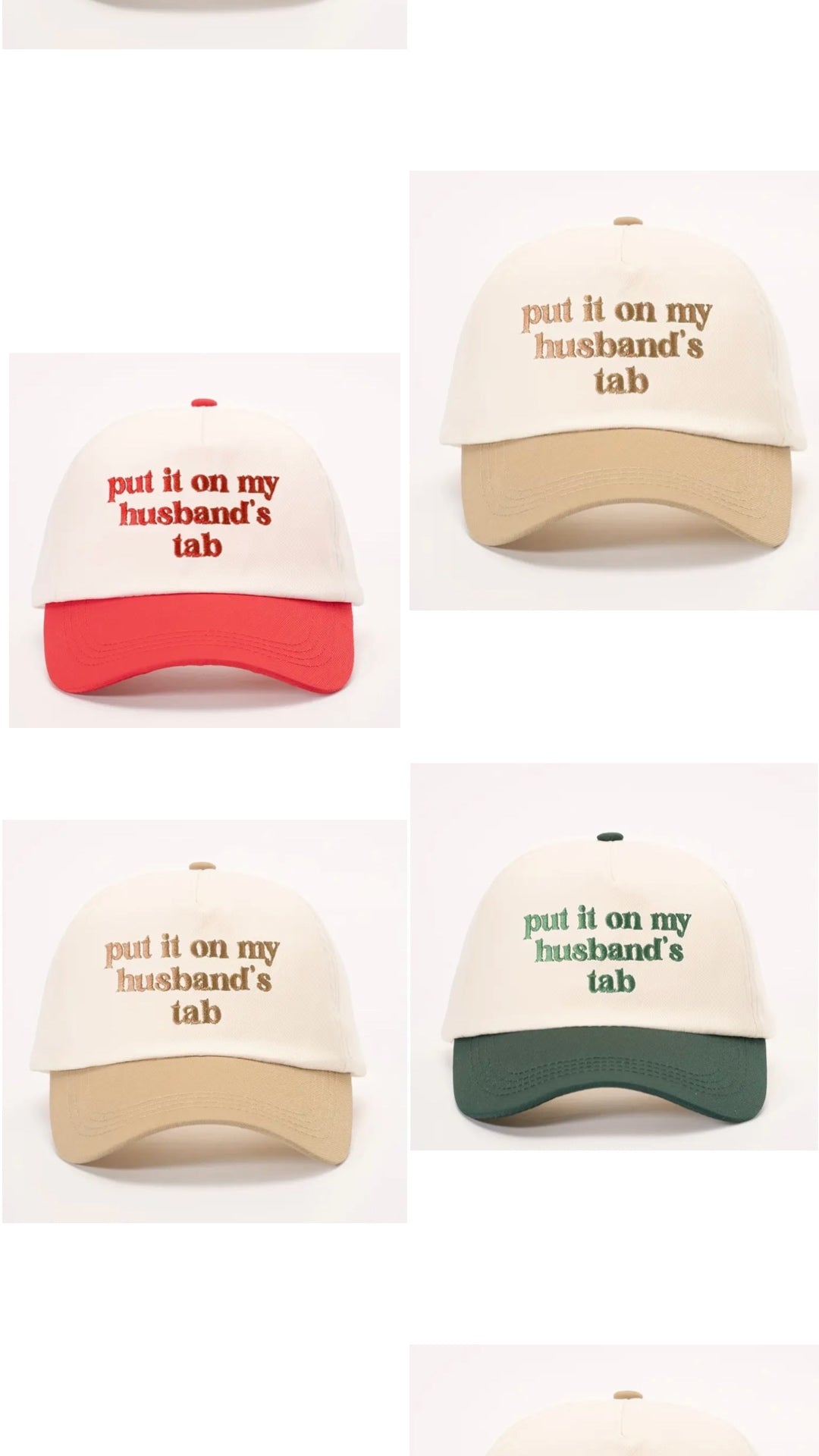 Put It On My Husbands Tab Hat- Pre Order