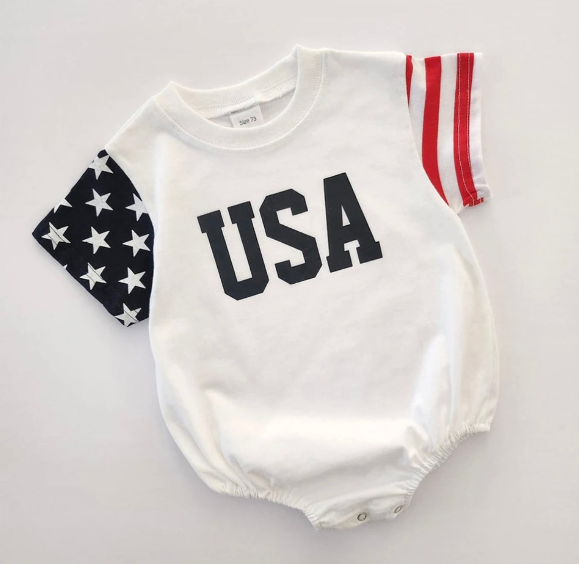 USA Stars + Stripes Romper + Set