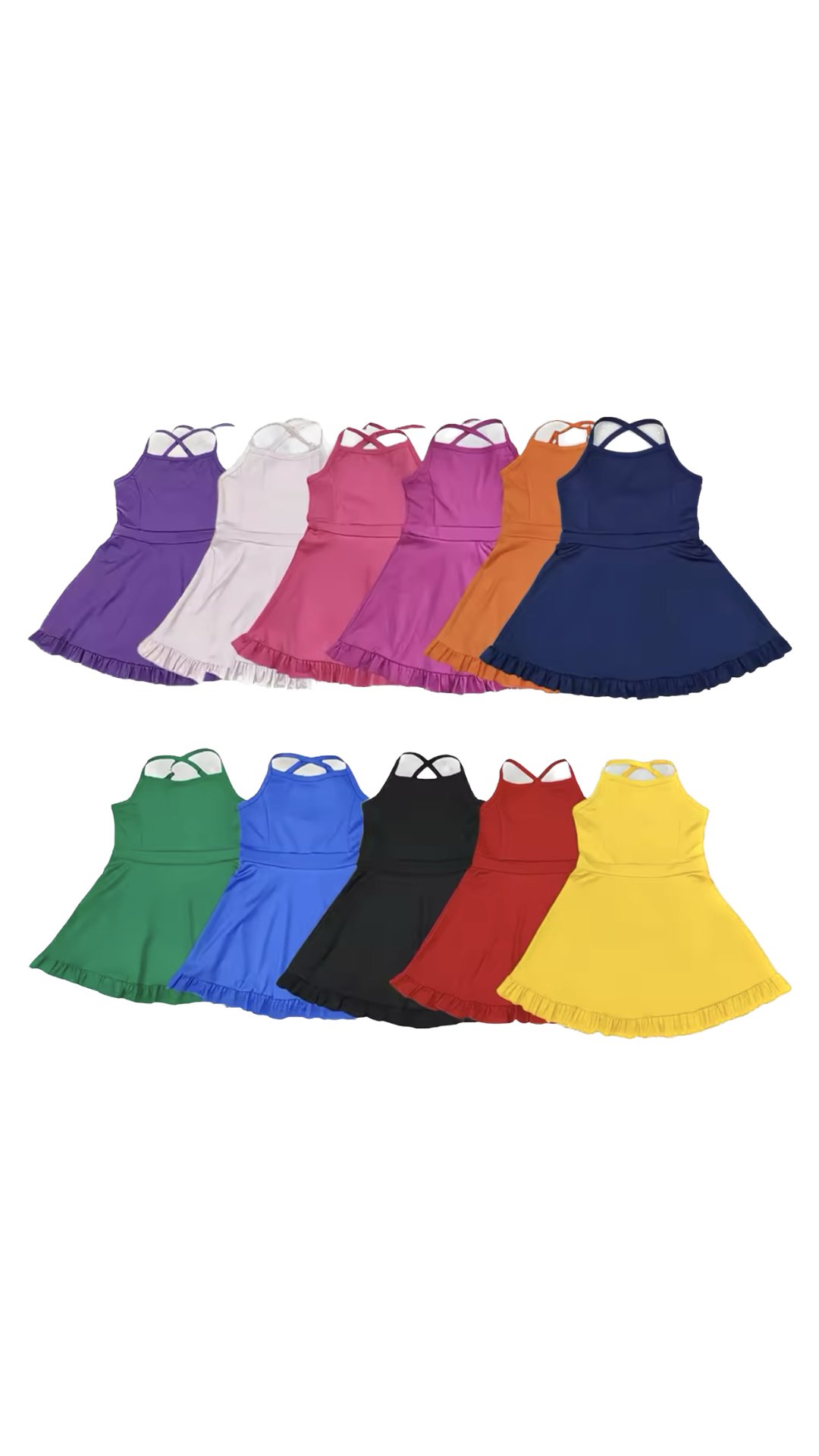 Darby Athletic Dress Young Girl - Pre Order