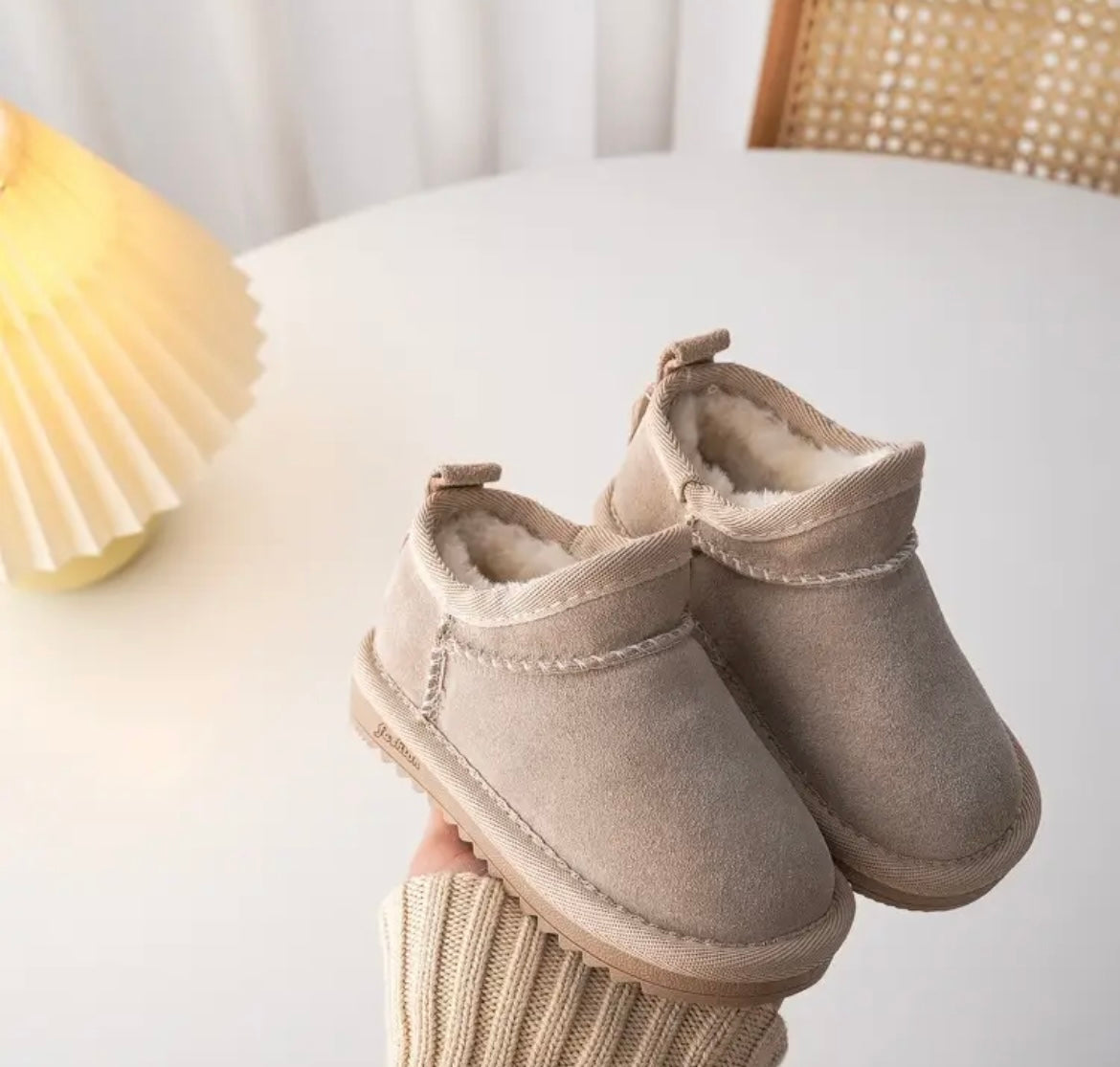 PRE ORDER - Ultra Mini Booties - Taupe