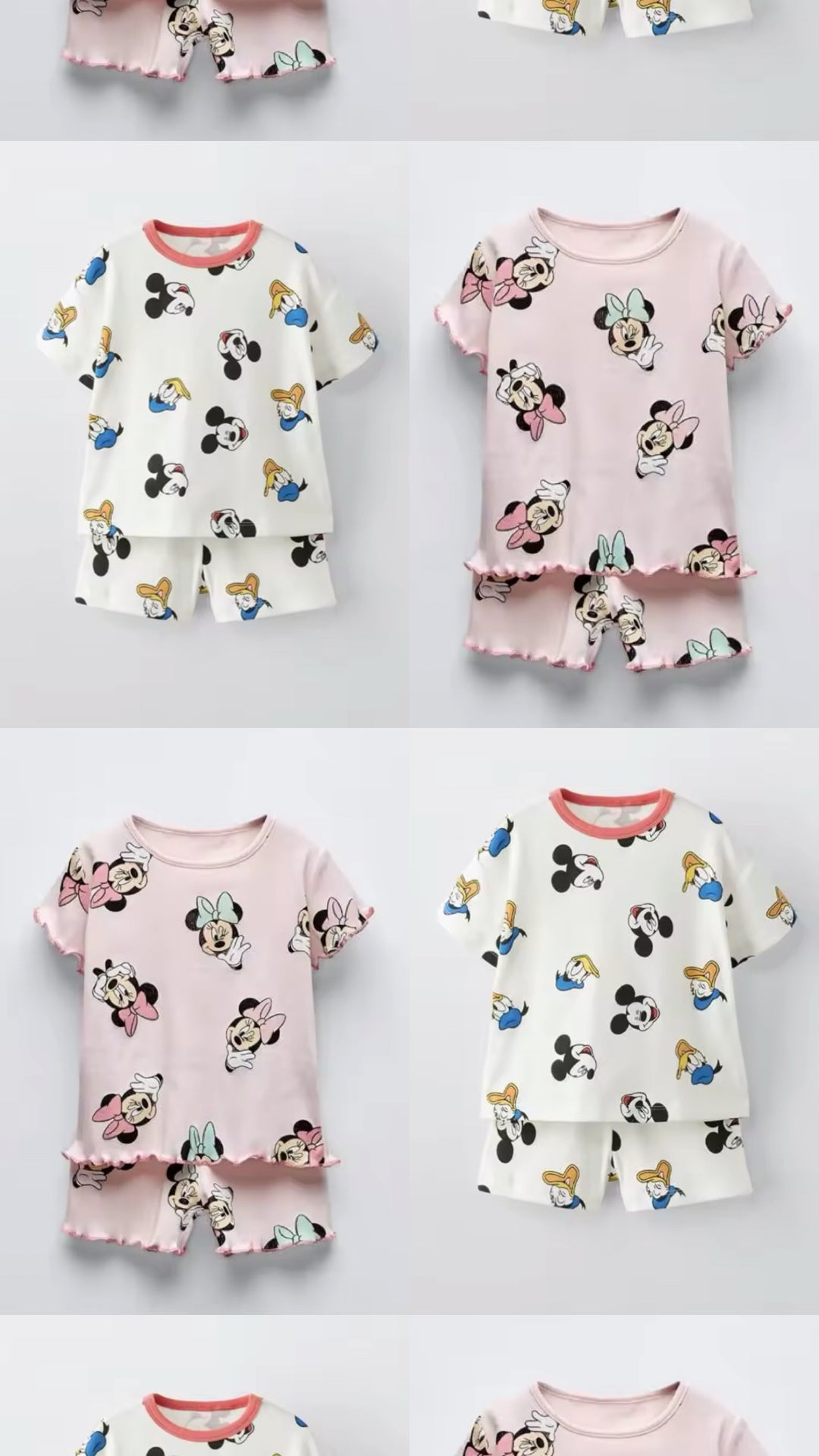 Minnie + Mickey Short Set - Pre Order