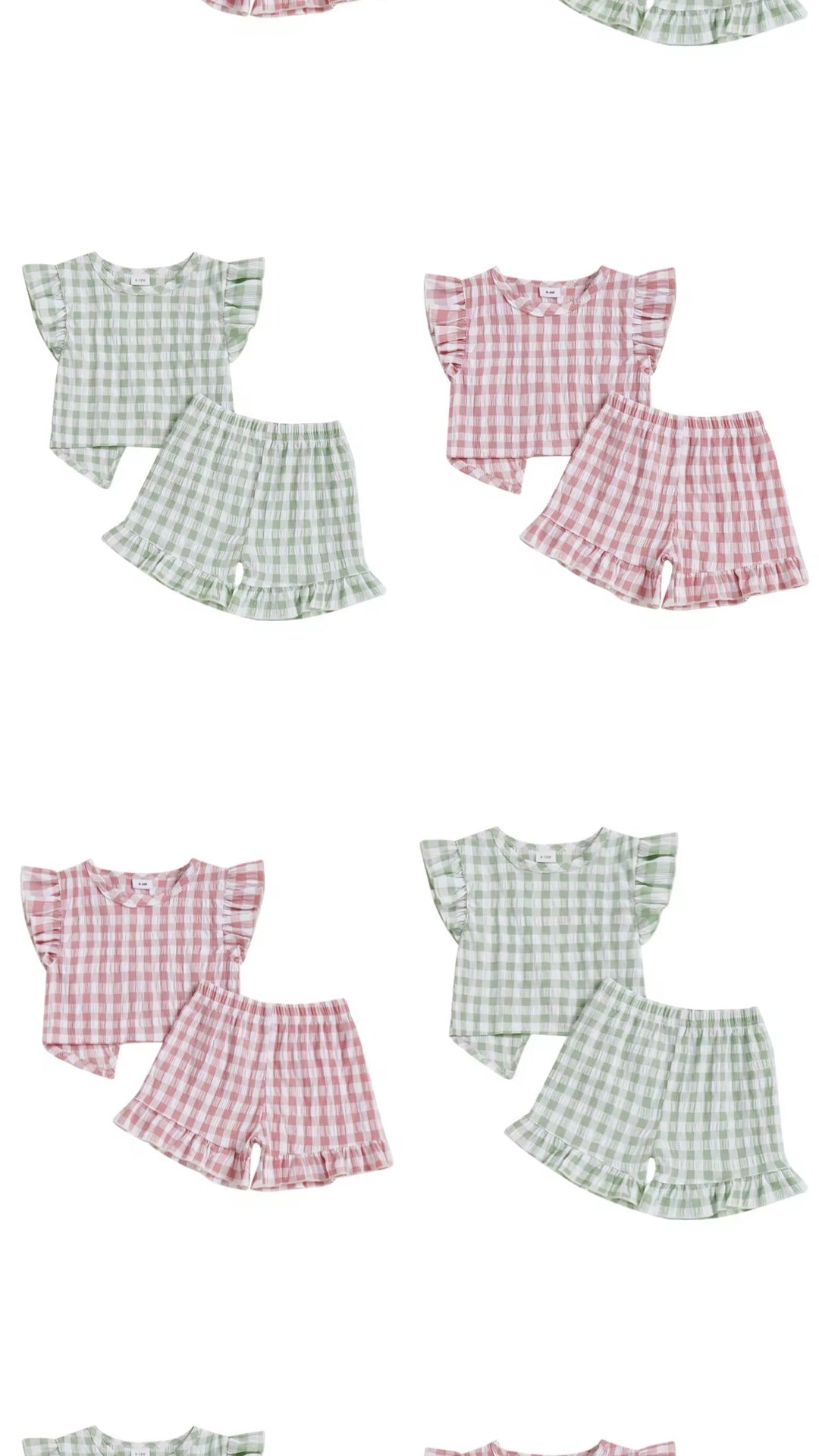 Mallory Plaid Set - Pre Order