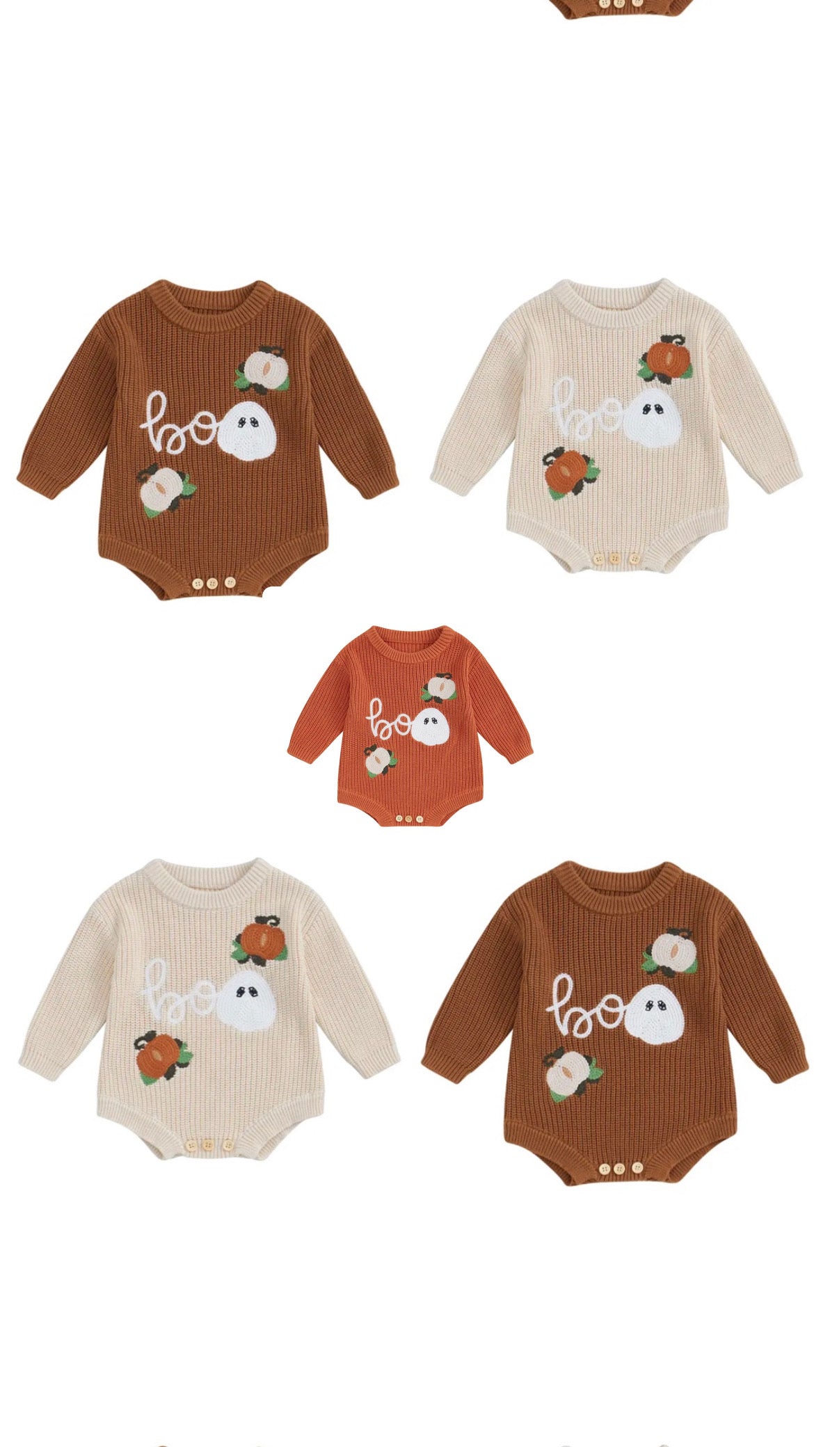 Boo Sweater + Romper Pre Order