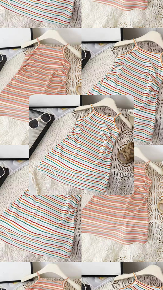 Alyssa Stripe Dress - Pre Order