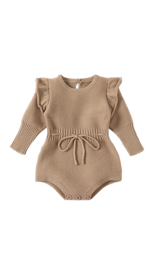 Peyton Knit Bubble Romper - Pre Order