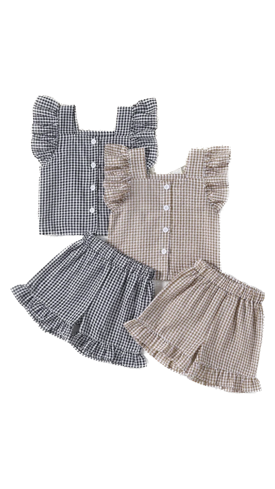 Lillie Plaid Set - Pre Order