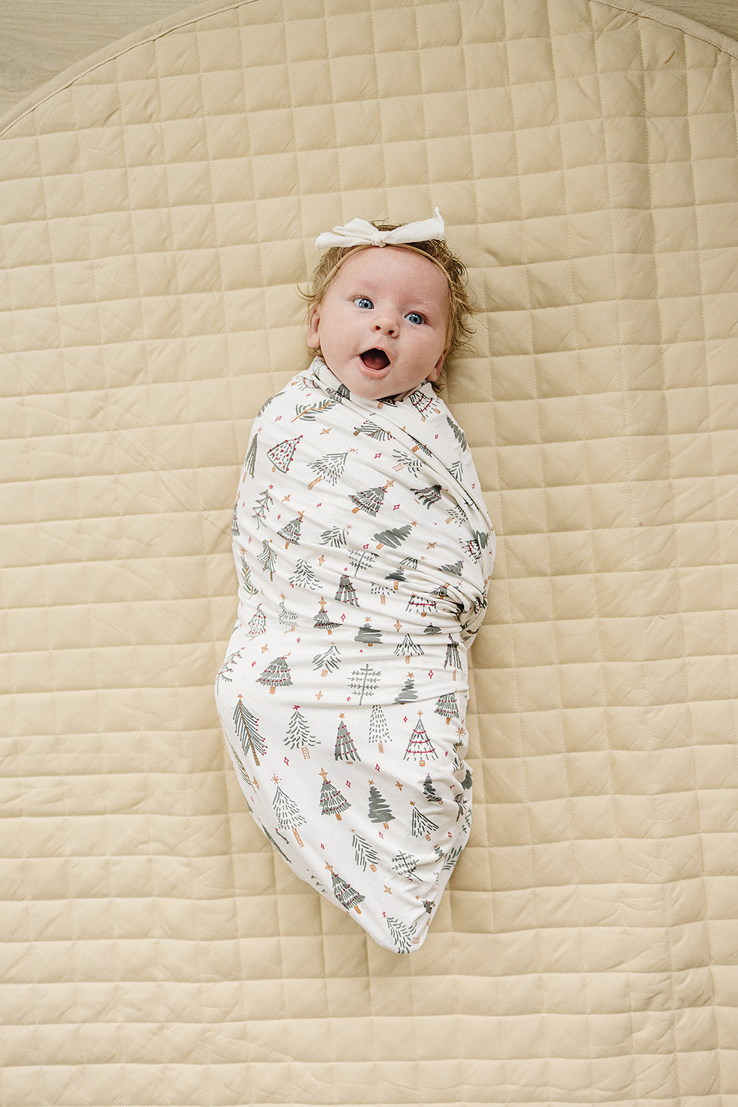 Christmas Tree Stretch Swaddle