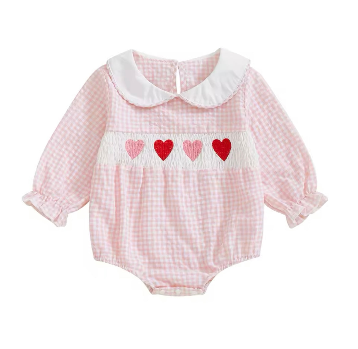 Valentines Gingham Bubble - Pre Order