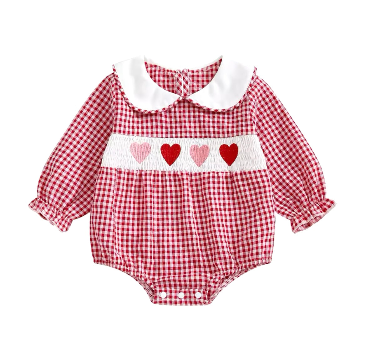 Valentines Gingham Bubble - Pre Order