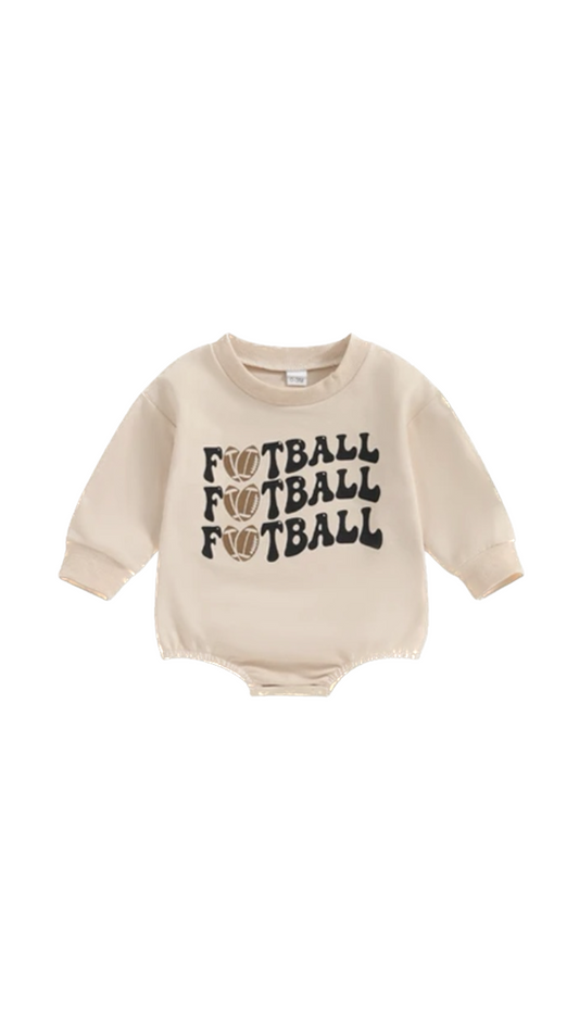 Football Football Bubble Romper - Pre Order