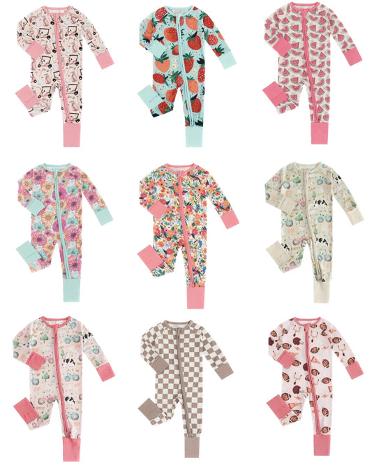 Matching Bamboo - Footies - Pre Order