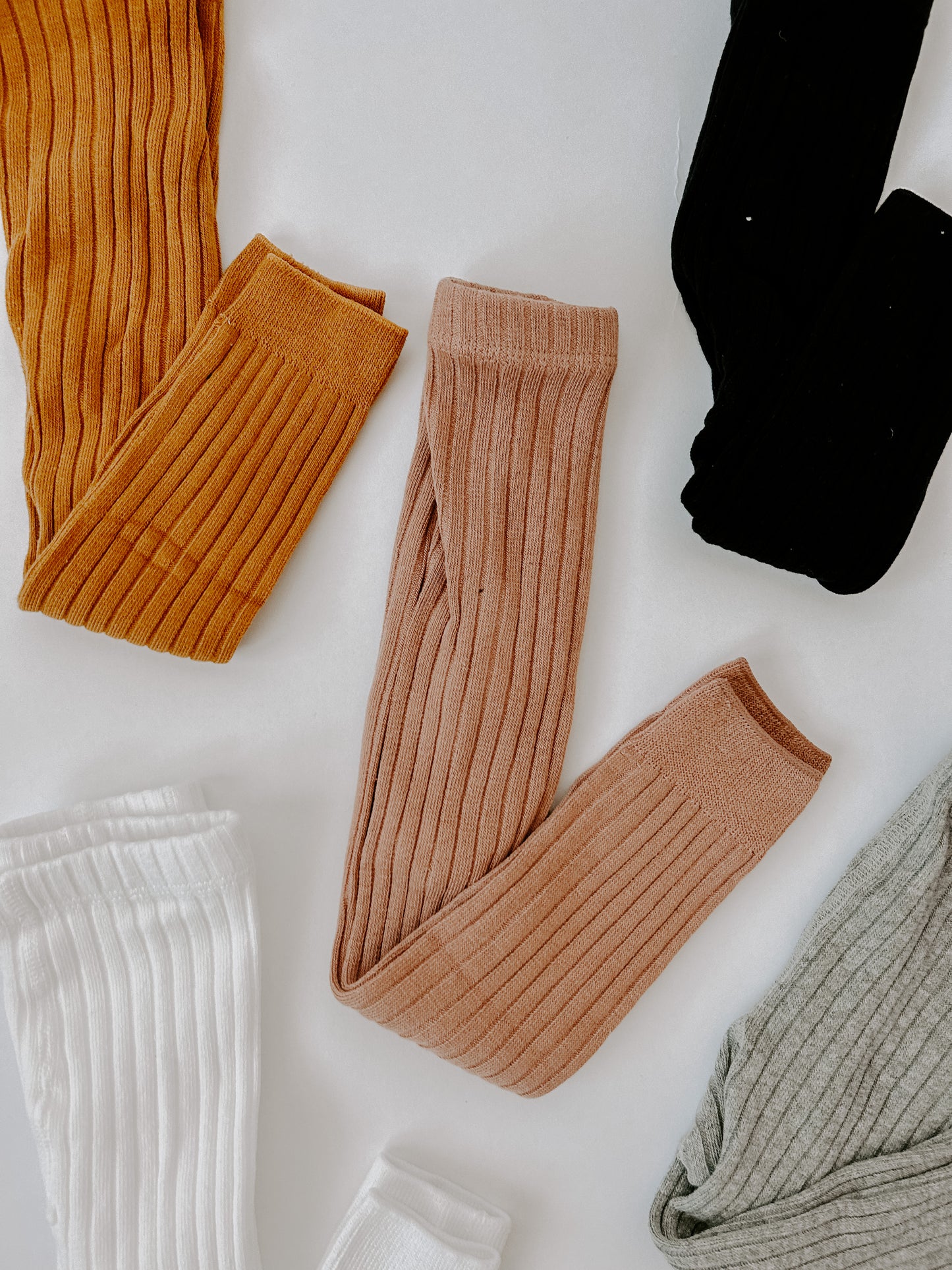 Georgia Ribbed Leggings - Pre Order