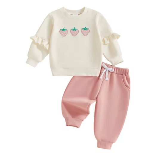 Strawberry Ruffle Set - Pre Order