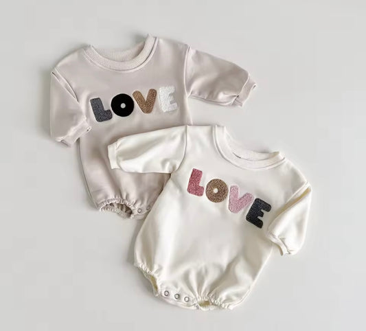 LOVE Bubble Romper - Pre Order