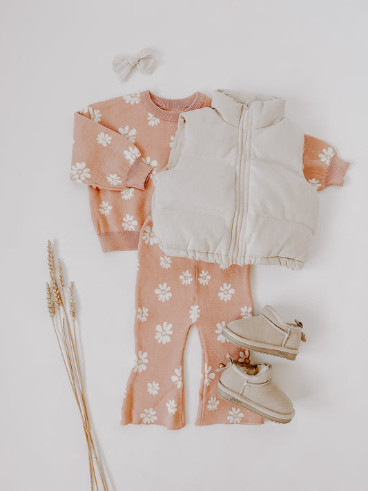 Linley Knit Floral Set - Pre Order