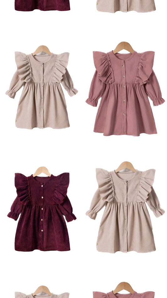 Bethany Corduroy Dress - Pre Order