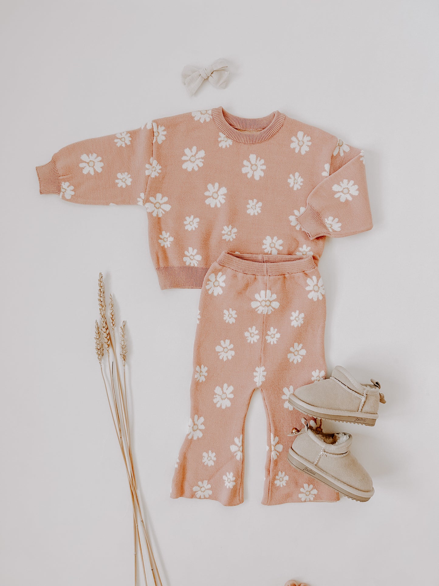 Linley Knit Floral Set - Pre Order