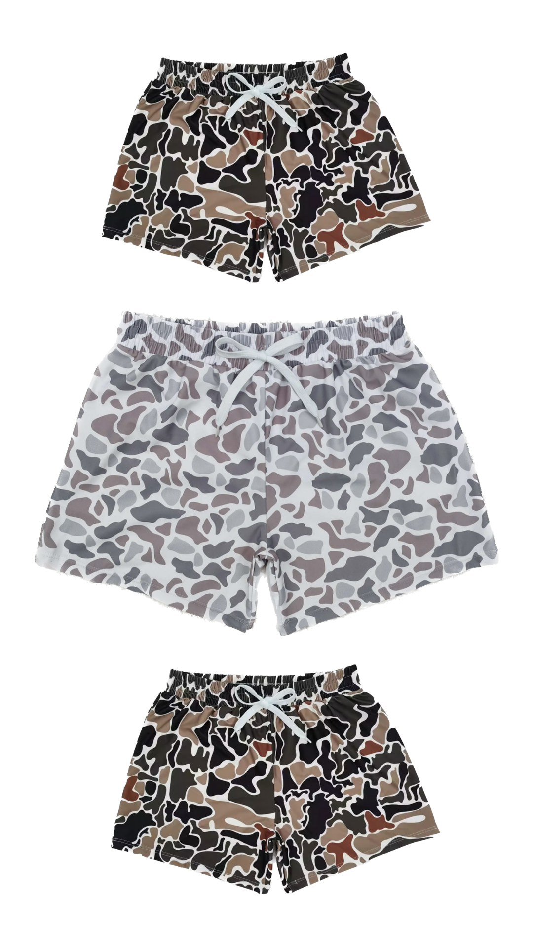 Camo Swim Trunks - Pre Order