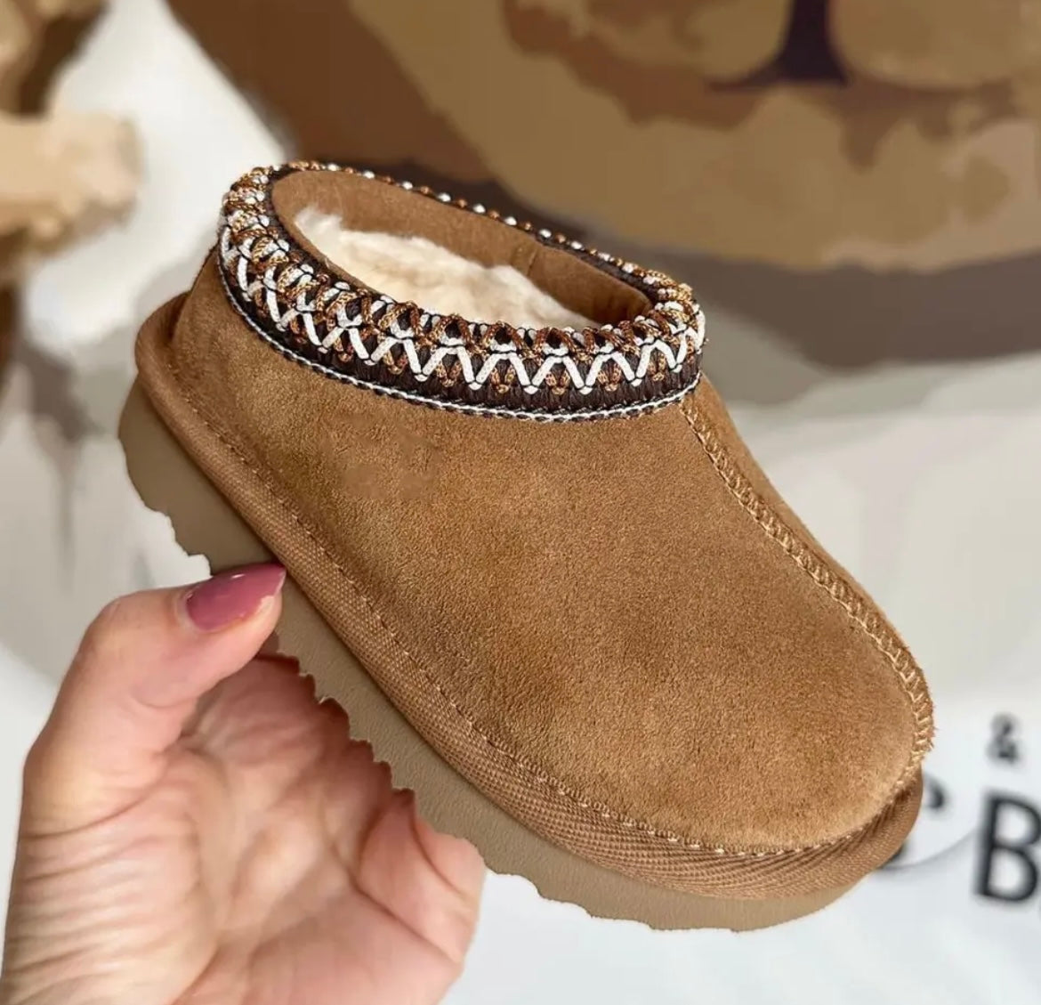 PRE ORDER - Aztec Suede Bootie
