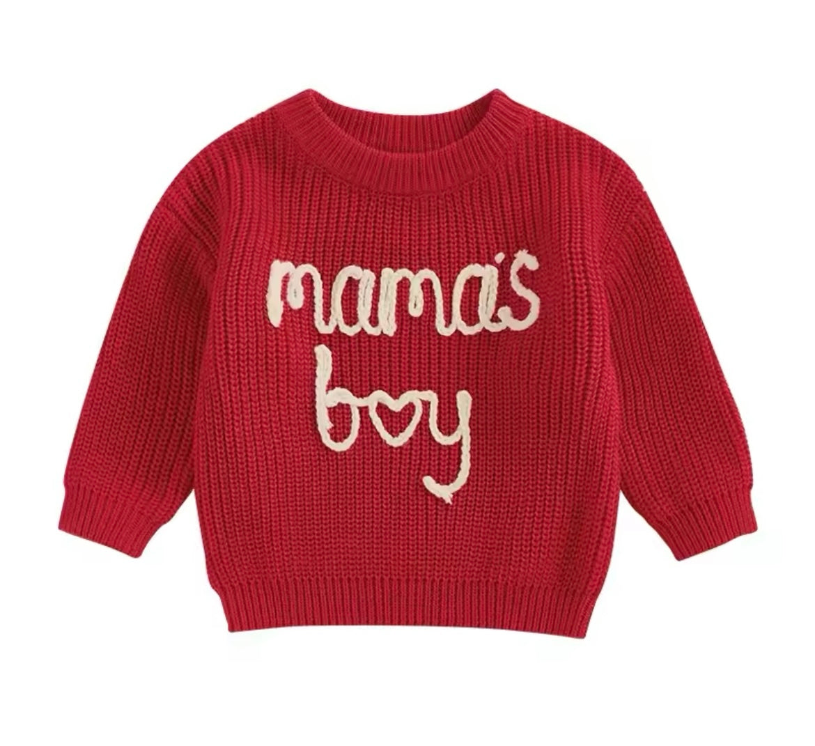 Mama’s Boy Sweater - Pre Order