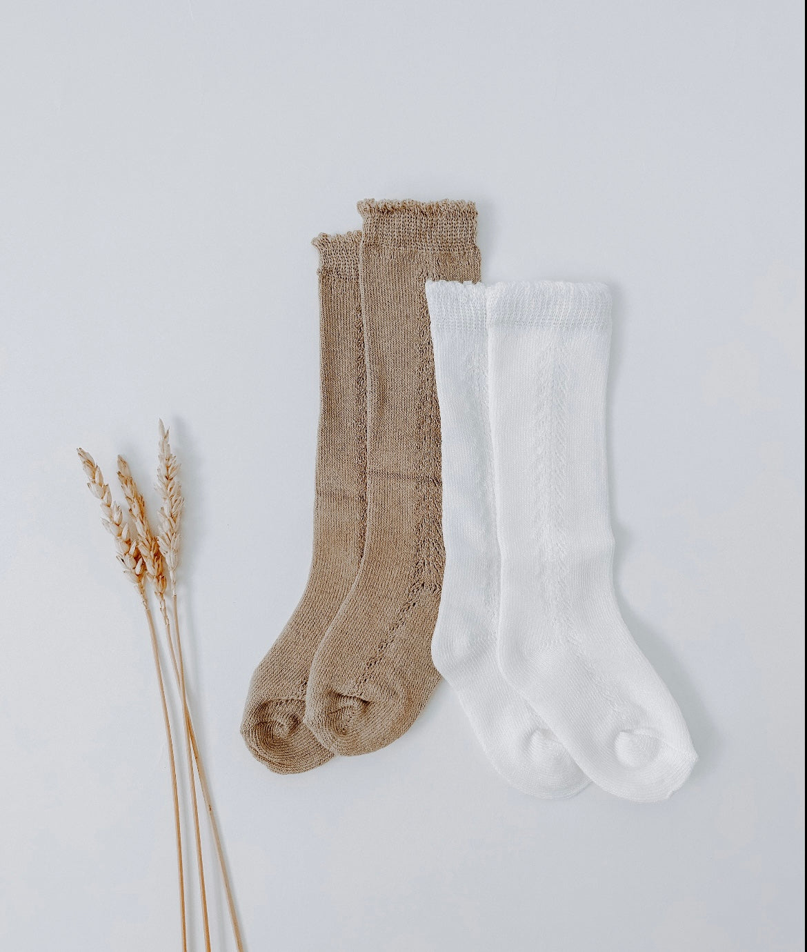 Rosie Knee High Knit Socks - Pre Order