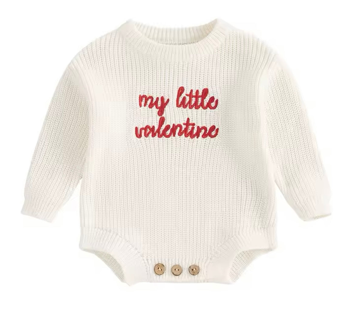 My Little Valentine Romper - Pre Order