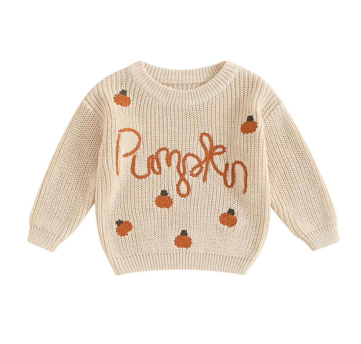 Pumpkin Knit Sweater - Pre Order