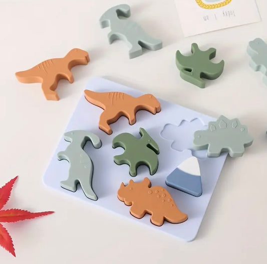 Silicone Dino Puzzle - Pre Order