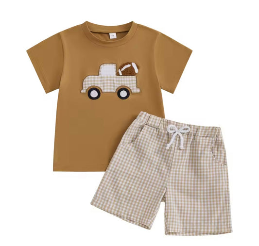 Plaid Football Set - Pre Order