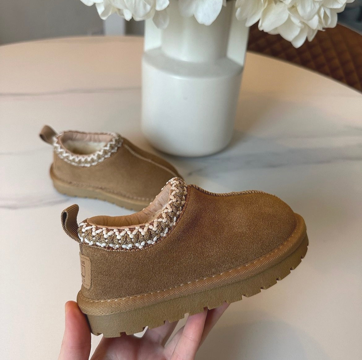 PRE ORDER - Aztec Suede Bootie