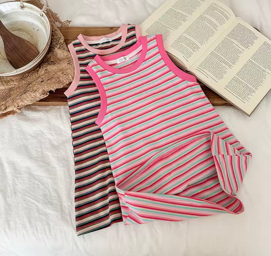 Gabrielle Stripe Dress - Pre Order