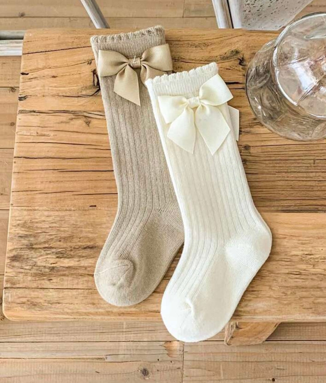 Hallie Ribbed Socks - Pre Order