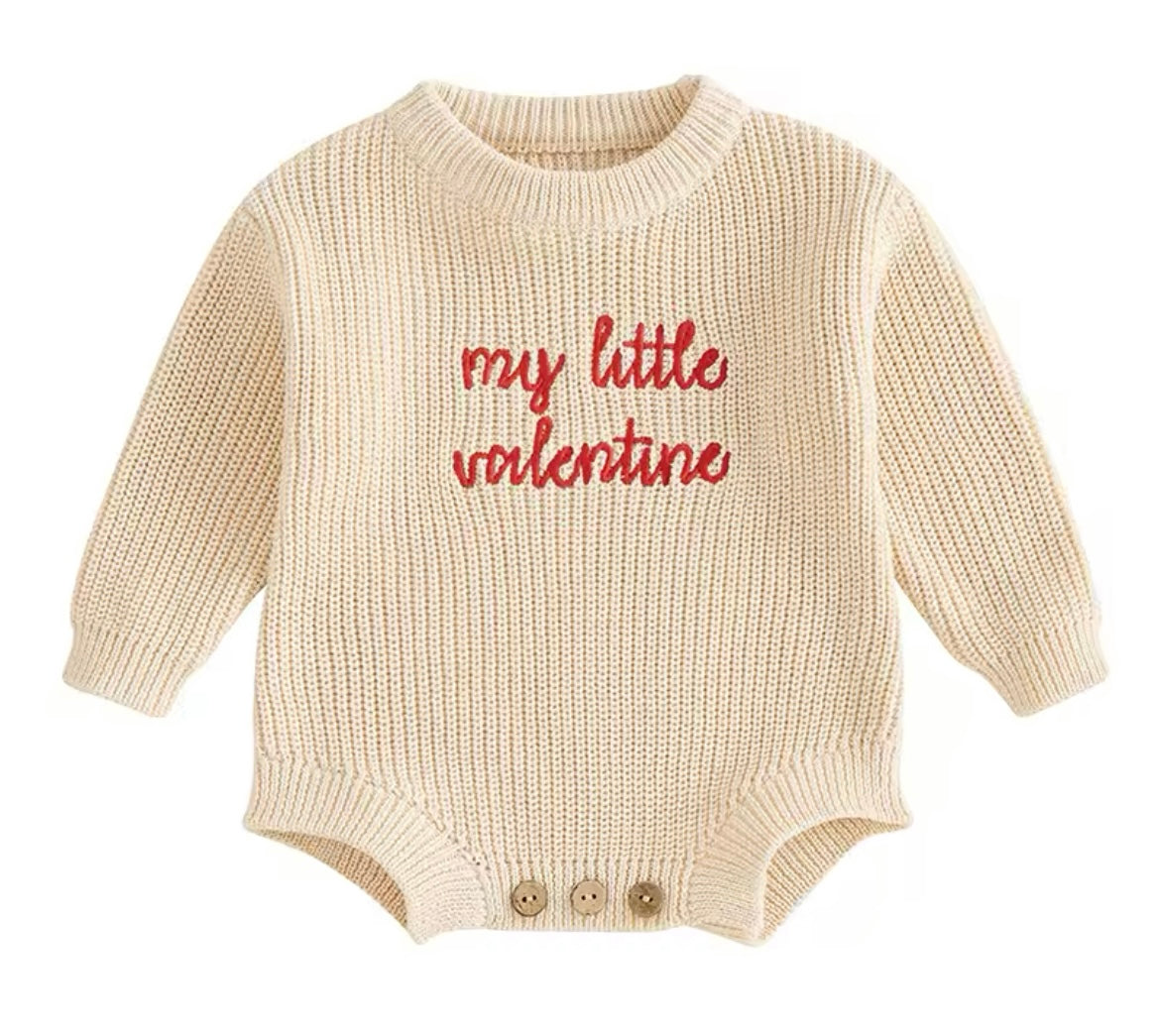 My Little Valentine Romper - Pre Order