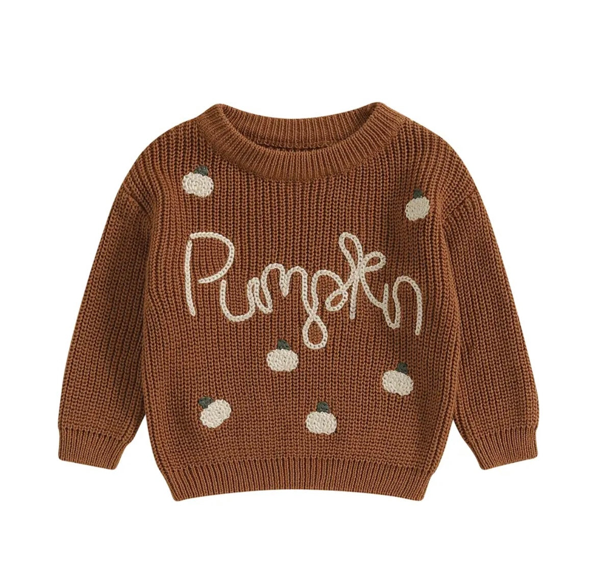 Pumpkin Knit Sweater - Pre Order