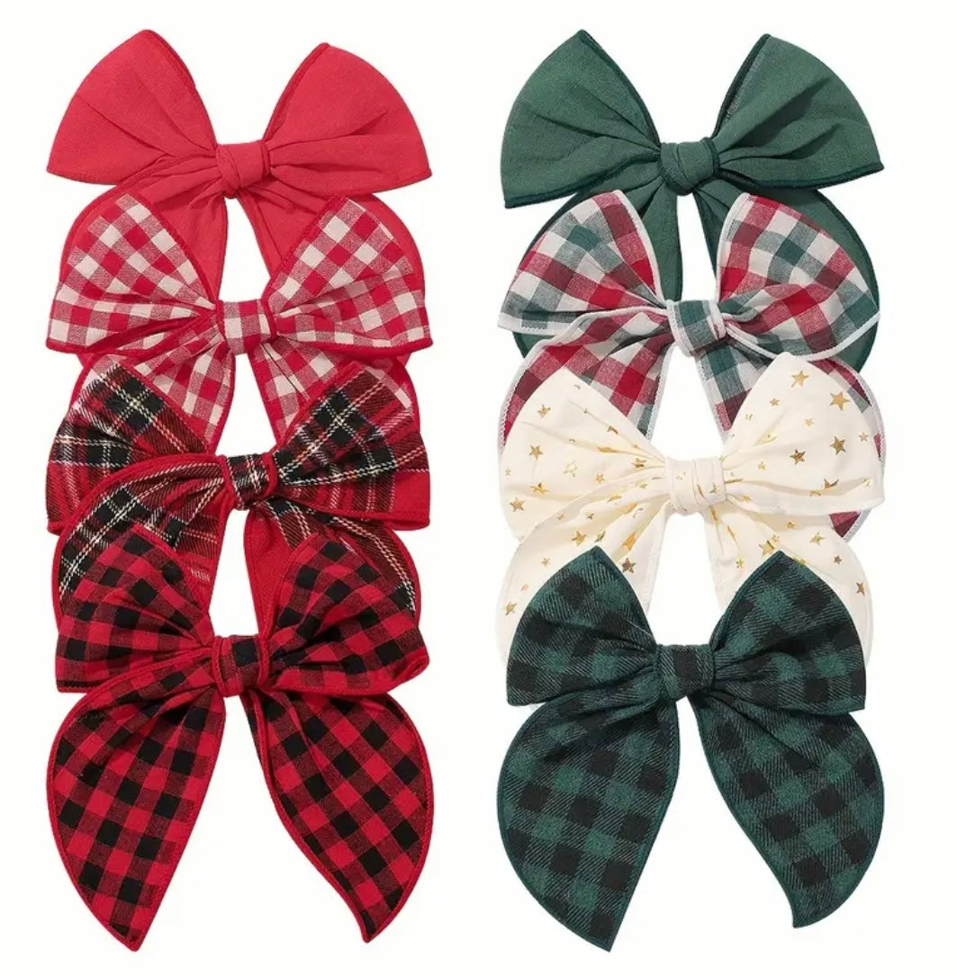 Holiday Bow - 8 Pack