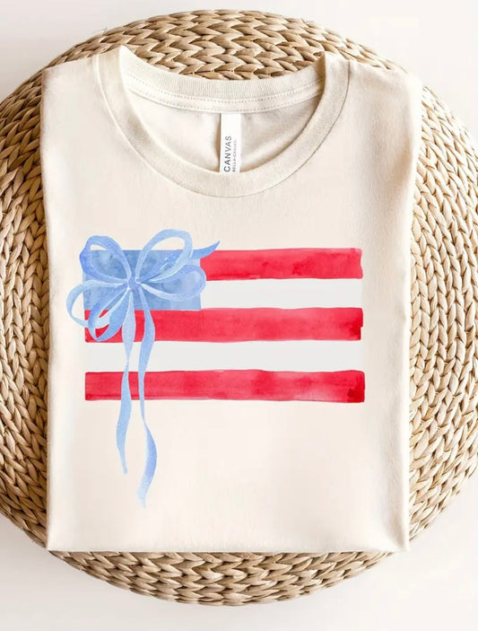Women’s USA Flag Tee - Pre Order