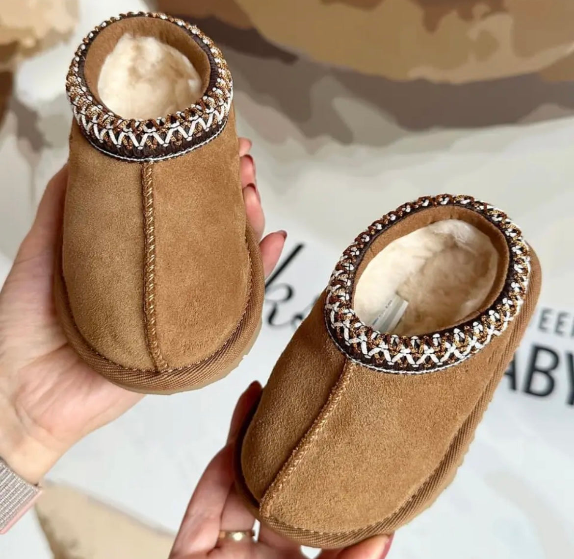 PRE ORDER - Aztec Suede Bootie