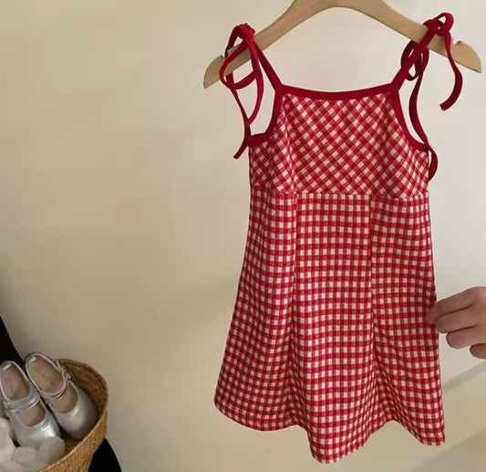 Gigi Gingham Athletic Dress - Pre Order