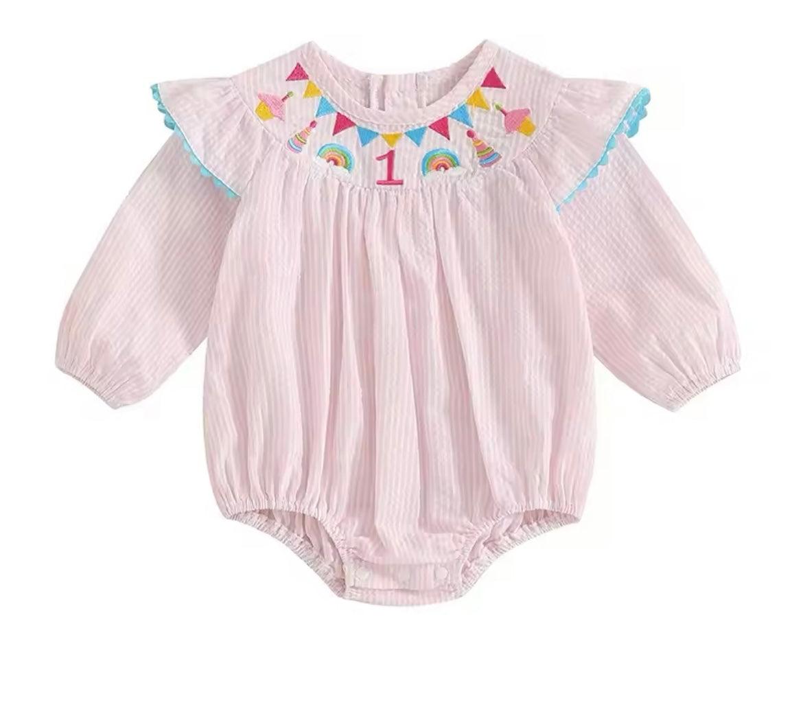 Isabella Birthday Romper - Pre Order