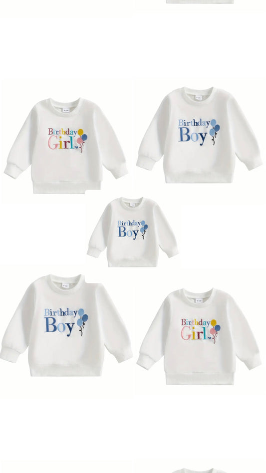 Birthday Pullover - Pre Order