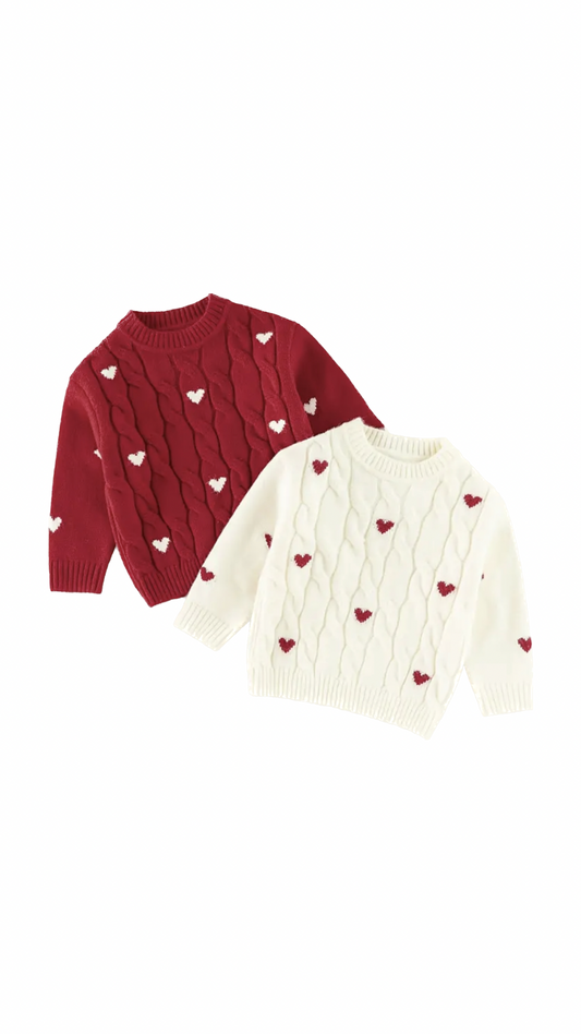 Hearts So Full Sweater - Pre Order