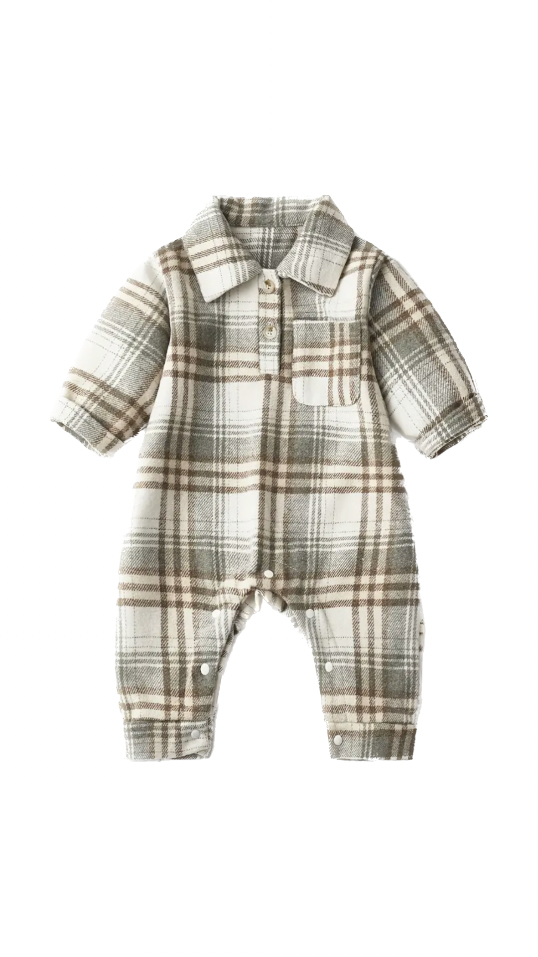 Alexandra Plaid Jumpsuit - Pre Order