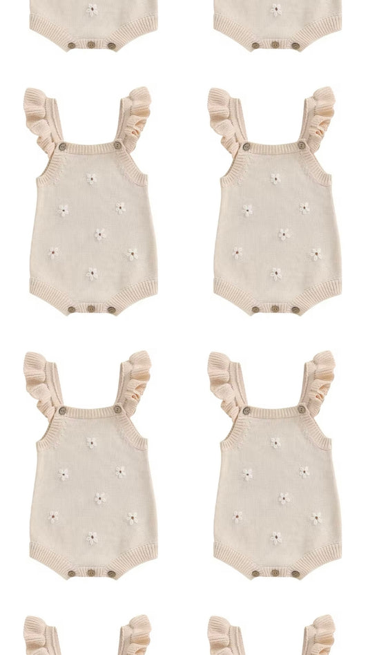 Esther Knit Romper - Pre Order
