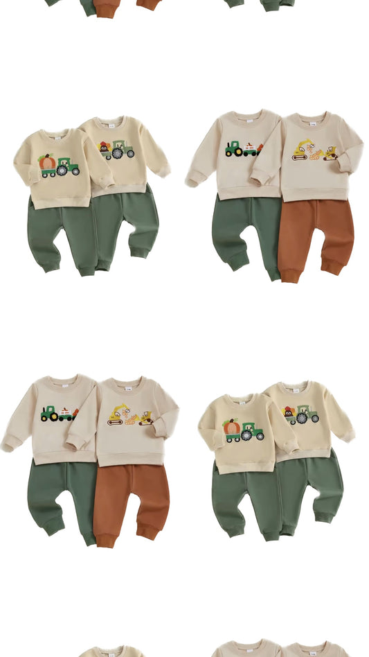 Pumpkin + Tractor Set - Pre Order
