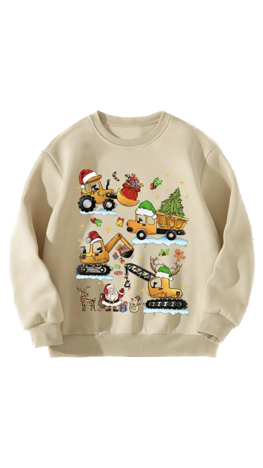 Construction Holiday Pullover - Pre Order