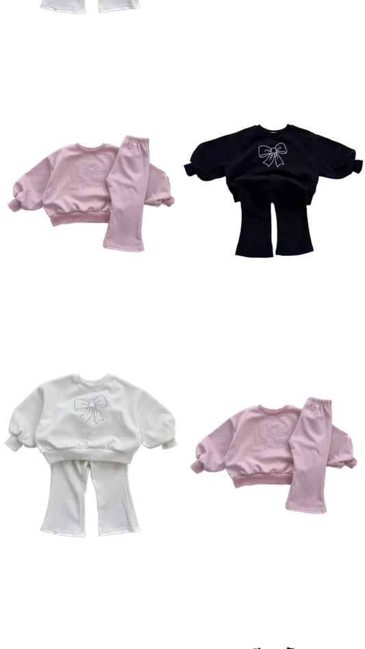 Haven Embroidered Bow Set - Pre Order