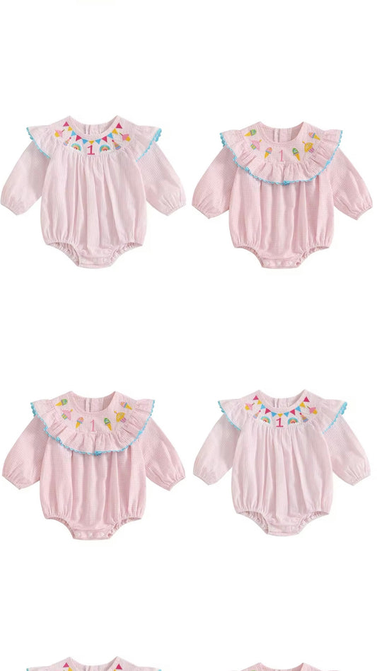 Isabella Birthday Romper - Pre Order