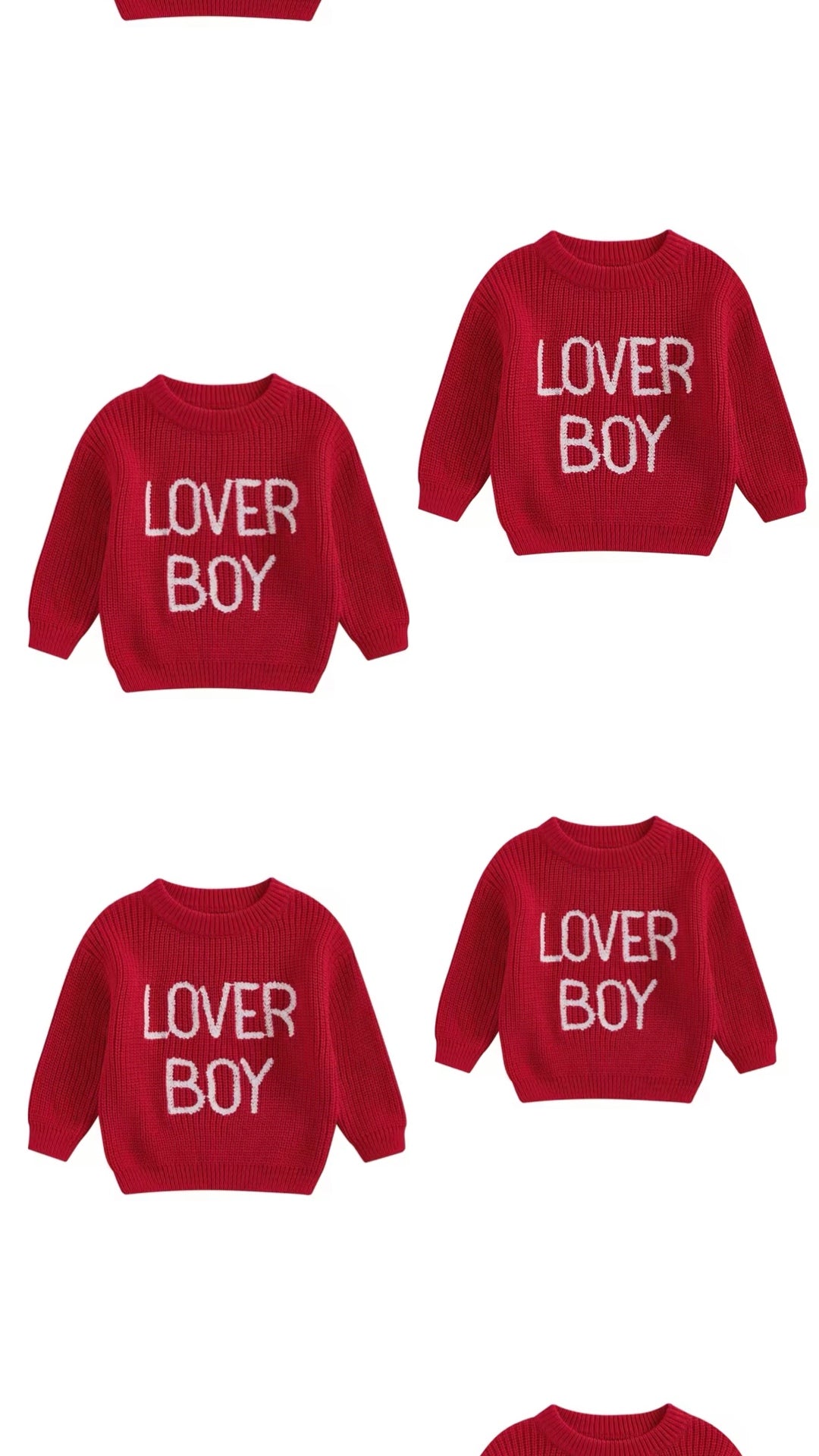 Lover Boy Sweater - Pre Order