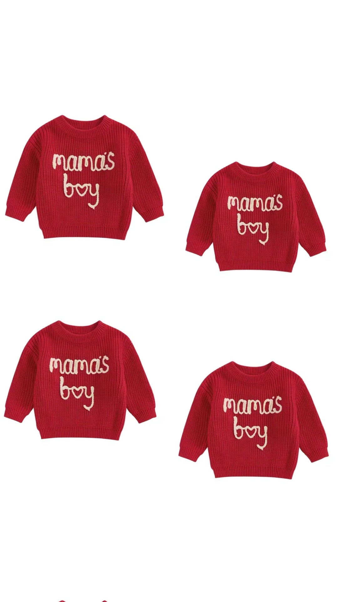 Mama’s Boy Sweater - Pre Order